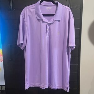 Izod Men's Lavender Polo Shirt